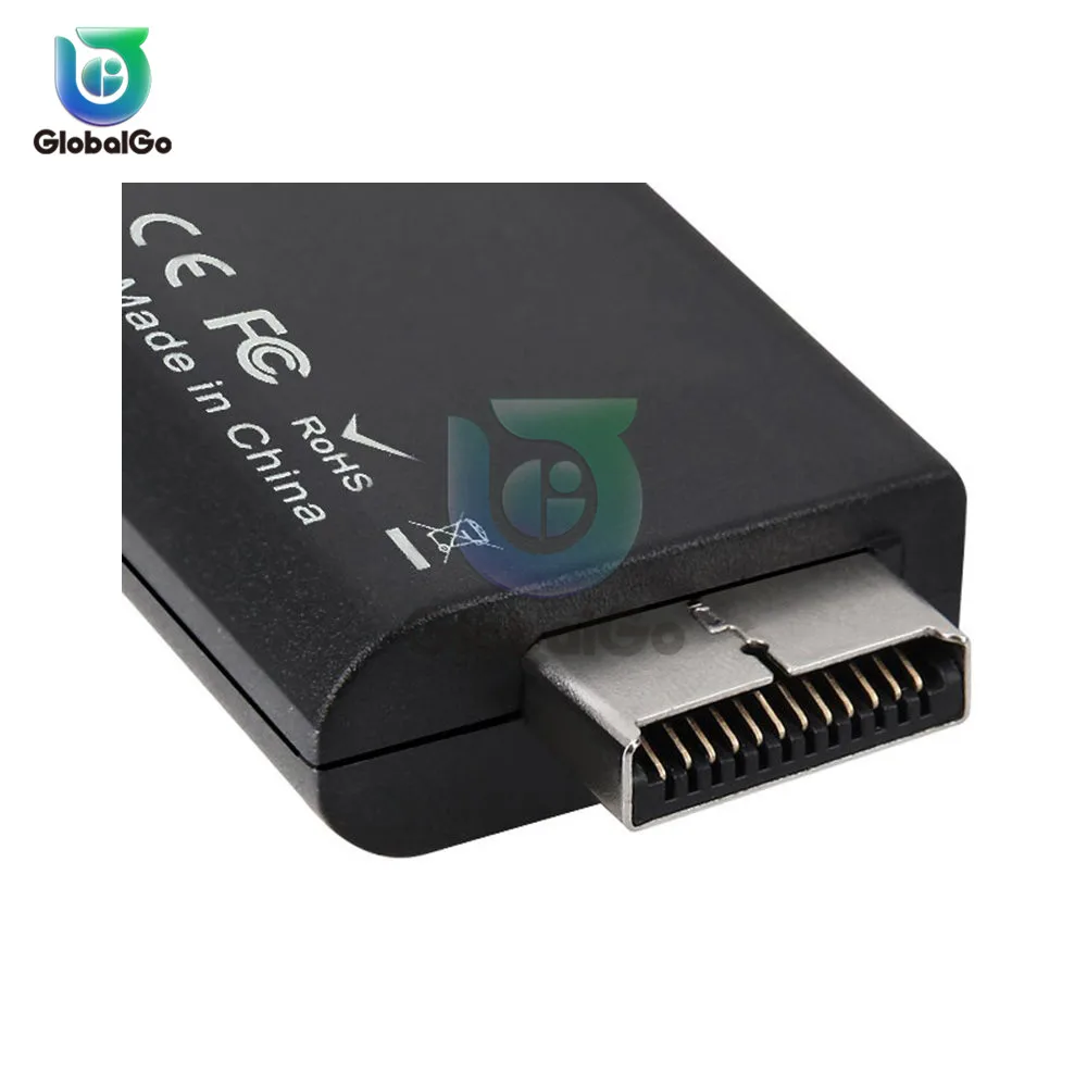 HDV-G300 PS2 к HDMI 480i/480 p/576i аудио-видео конвертер адаптер с 3,5 мм аудио выход поддерживает все режимы отображения PS2