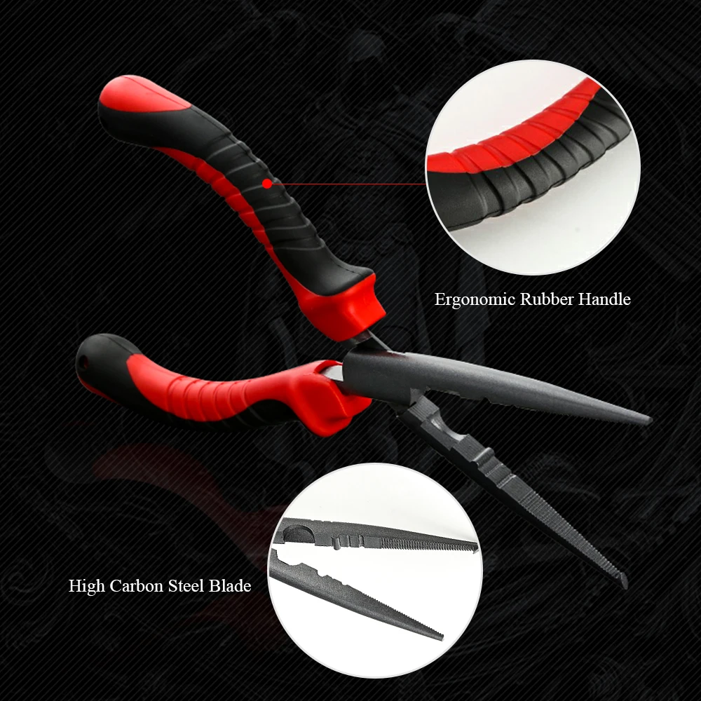 

Hot New Portable Fishing Pliers Fish Lure Hook Remover Line Cutter Scissors Tools Fish Gripper Remover Fishing Accessories