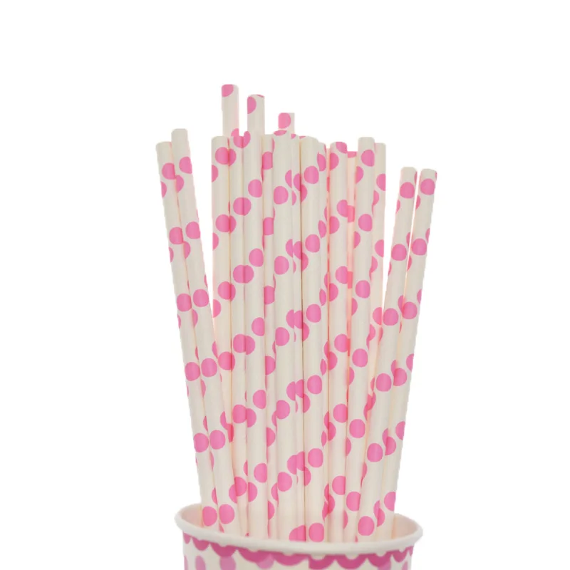 25pcs straws Вечерние принадлежности с Минни Маус, детские одноразовые столовые приборы, тарелки, чашки, баннеры, свадебные украшения, подарок на день рождения ребенка - Цвет: 25pcs straws