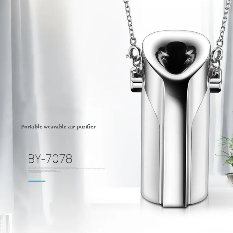 Kbxstart портативный подвесной USB очиститель воздуха для шеи ожерелье PM2.5 генератор отрицательных ионов бесшумный Запуск удаление формальдегида