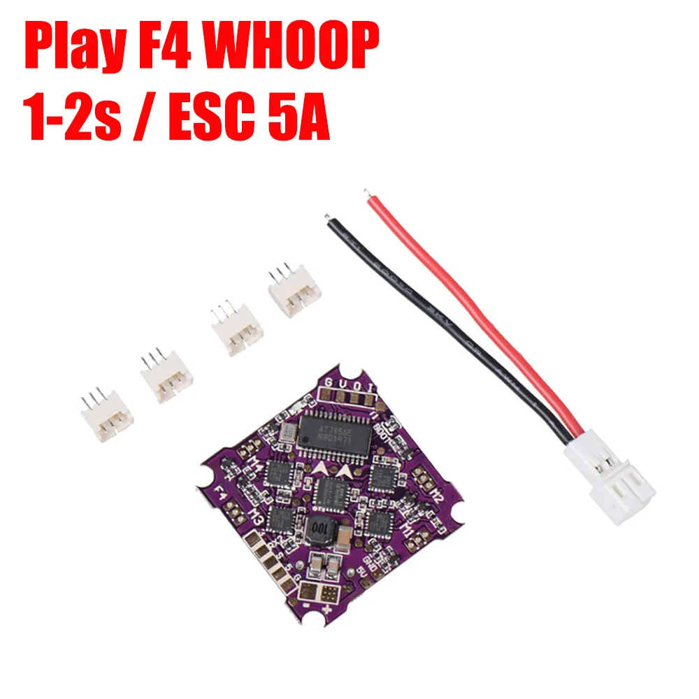 Новый Игровой Контроллер полета F4 Whoop AIO OSD BEC и встроенный 5A BL_S 1 2S 4 в ESC для