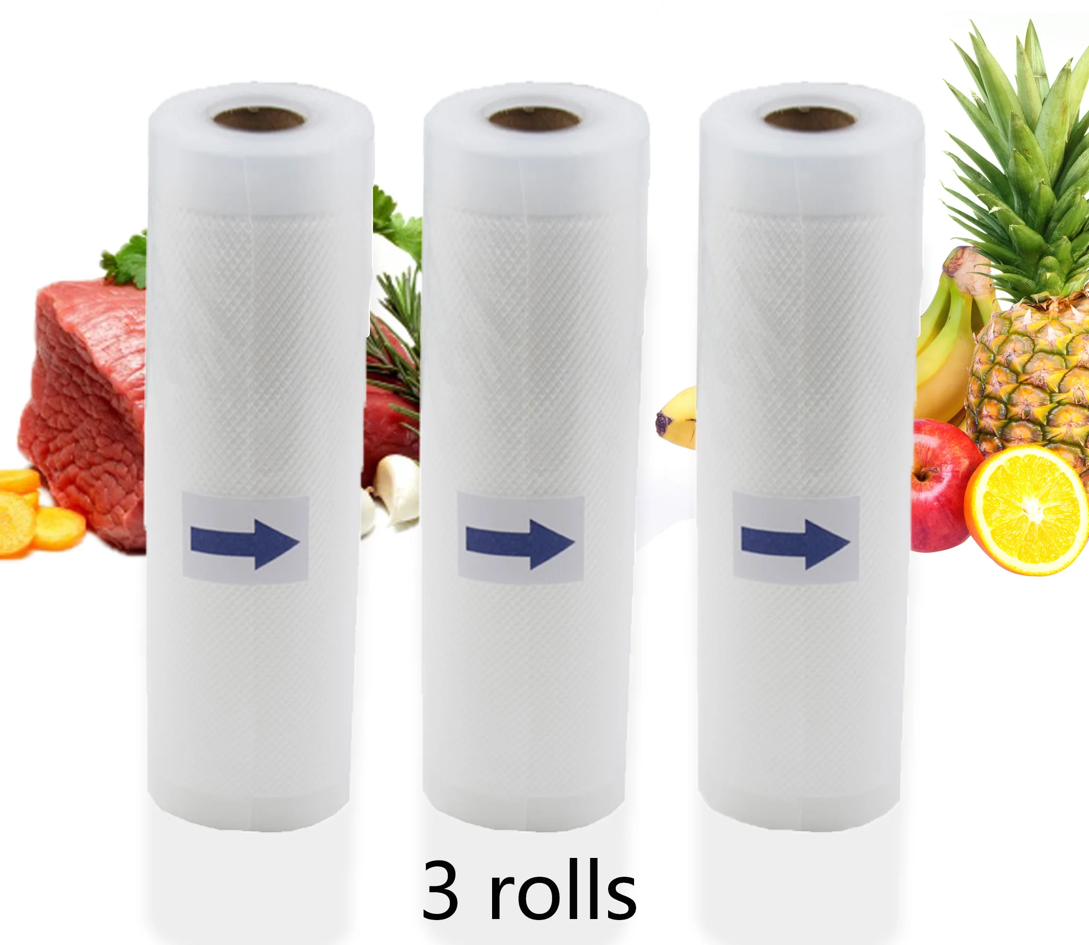1 рулон пакеты для вакуумной упаковки продуктов 12/15/20/25/28 см * 500 см|bags for vacuum sealer|food