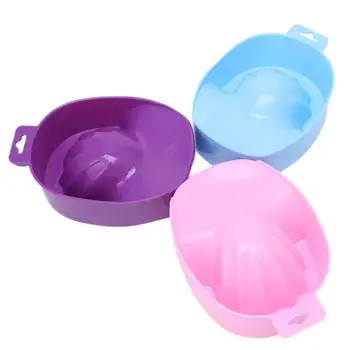 

Nail Art Soak Bowl Manicure Soak Off Hand Spa Bath Soaker Tray Remover Tools
