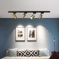 Saiyo Led Track light COB Whole Set Track Lights Aluminum Rails Track lighting Fixture For Clothing Shop Living Room Home 2