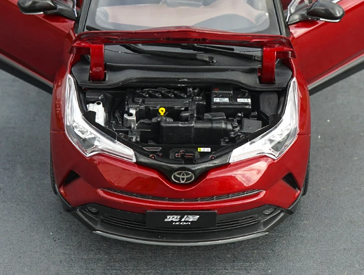 1:18 Toyota IZOA сплав модель автомобиля статические металлические модельные автомобили оригинальная коробка для подарков коллекция