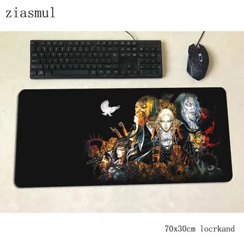 

Castlevania mouse pad gamer New arrival 70x30cm gaming mousepad pc notbook desk mat locked edge padmouse game gamer mats gamepad