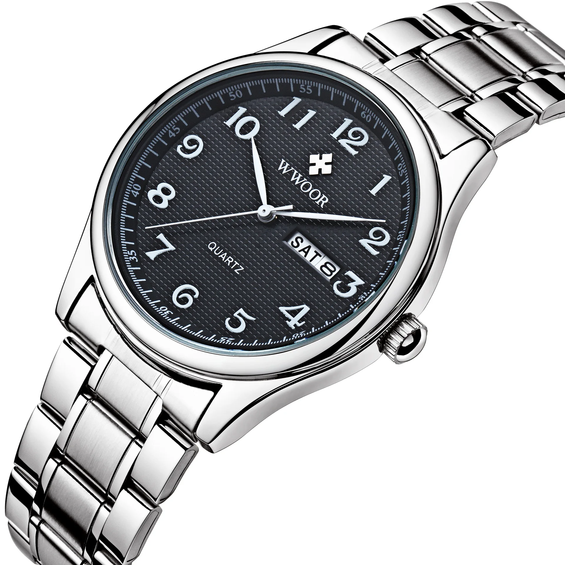 

Hot Sales Wwoor8805 MEN'S Watch Non-Analog Watch Retro Waterproof WOMEN'S Watch