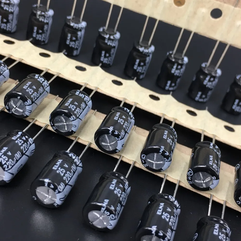 10 шт./30 шт. ELNA RJ3 серии 220UF25V электролитический конденсатор 8X11,5 мм 105C