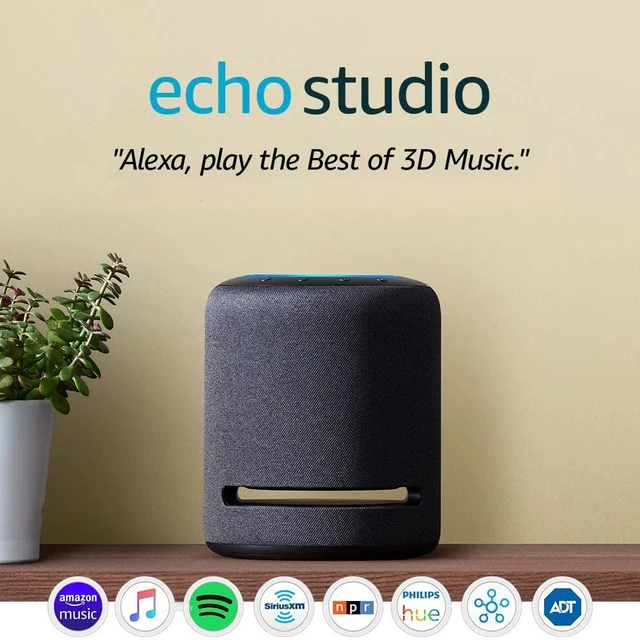 Echo Studio - Smart speaker - Bluetooth, Wi-Fi - App-controlled