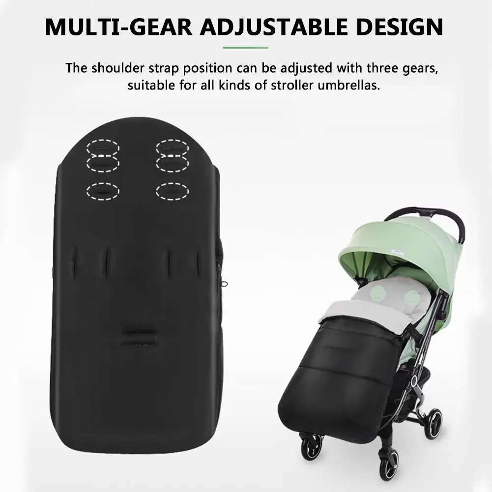 Baby Stroller Footmuff Windproof Down Cotton Warm Keeping Sleeping Bag for Winter Stroller Accessories Infant Warm Sleeping Bag
