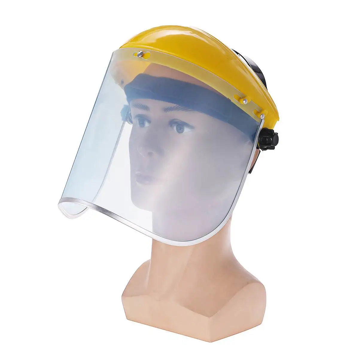 

Protective Full Face Mask Welding Helmet Anti-UV Clear Safety Anti Splash Shield Visor Workplace Protection Supplies Anti-Shock