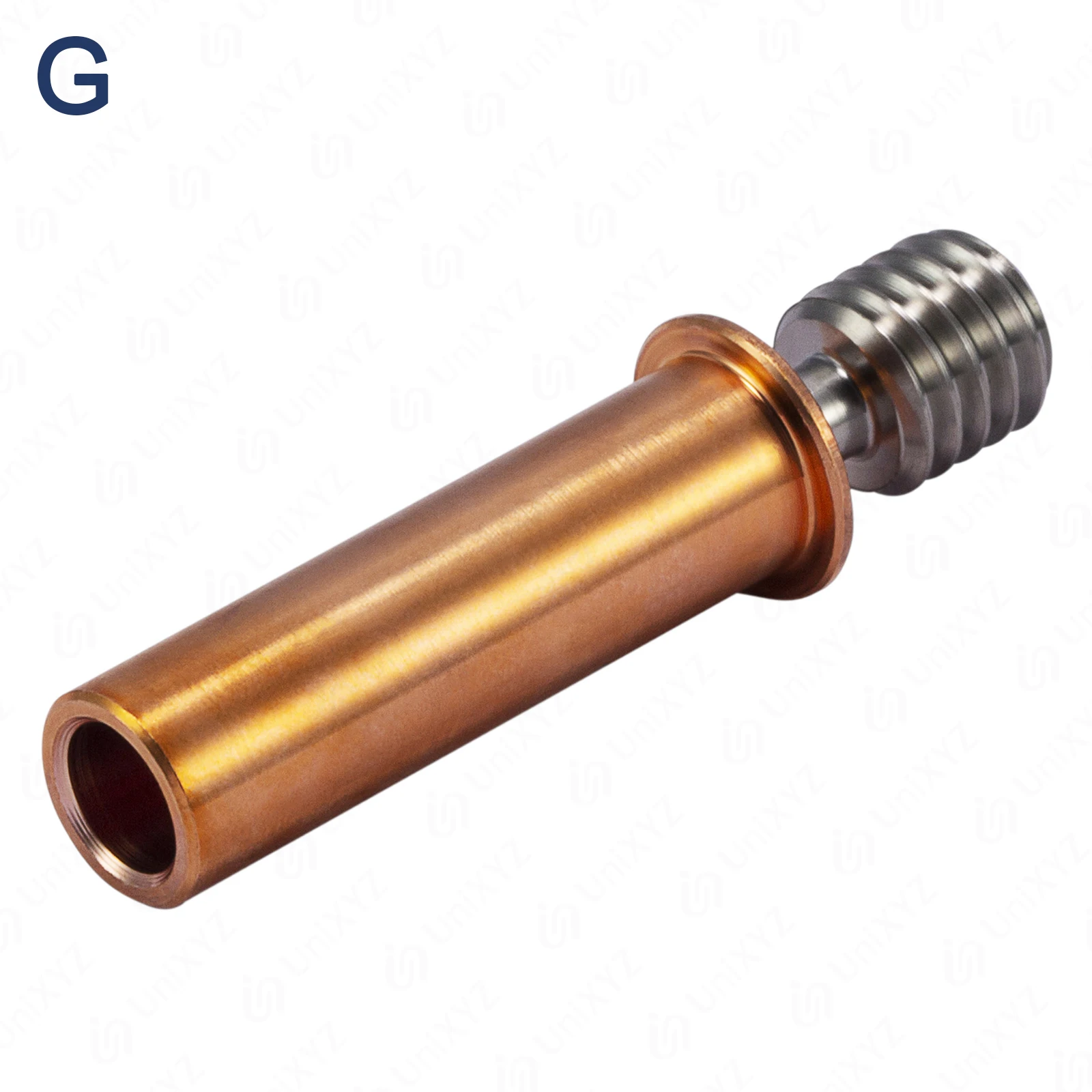 CR-6 SE V6 Volcano Hotend Bi-Metal Heatbreak Titanium Alloy+Plated Copper Bimetal Throats for Anycubic Creality 1.75mm Filament