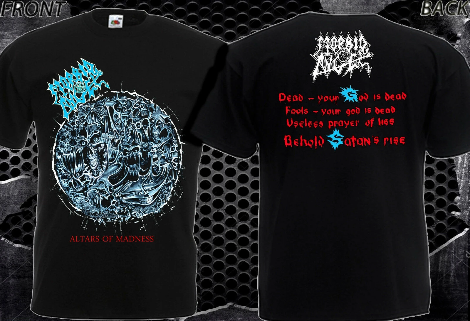 morbid angel altars of madness t shirt