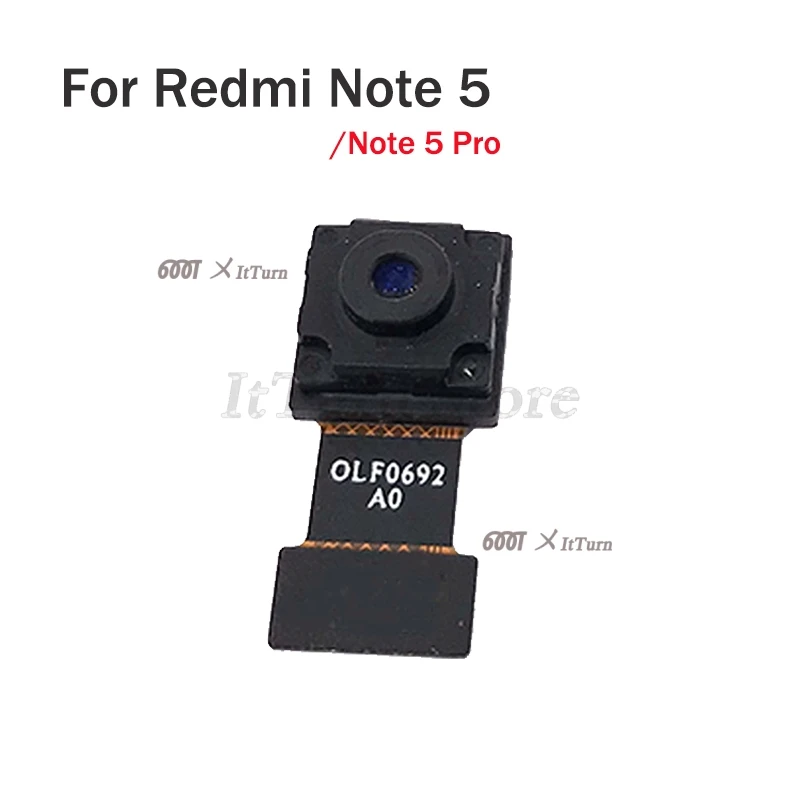 Малая фронтальная камера Flex для Xiaomi Redmi 5 5A Plus глобальная фронтальная камера с гибким креплением Запчасти для телефонов Redmi Note 5 5A Pro - Цвет: Redmi Note 5