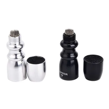 

3 In 1 Pool Cue Tip Shaper Cone Shaped Metal Portable Snooker Stick Pick Repair Tool Accessories