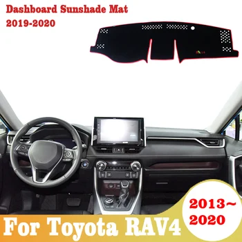

Car Dashboard Avoid Light Pad Instrument Platform Desk Cover Mats Carpets For Toyota RAV4 2013-2015 2016 2017 2018 2019 2020