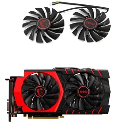 Ventilateur de carte vidéo de jeu, 95MM, pour MSI GTX 1060 1070 1080 TI RX 470 570 RX580 