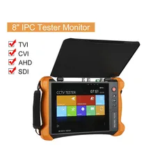 " тестер ip-камера с монитором тестер 4в1 TVI CVI AHD SDI ptz контроль PoE H.265 Buit-in WiFi монитор для камеры слежения CCTV тестер