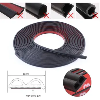 

Car B-Type Sealing Strip Door Sound Insulation Strip Leakproof Wind And Dust Waterproof Strip Modified Wing Crash Strip