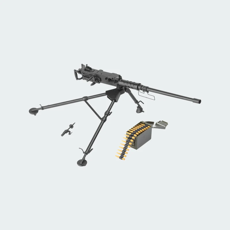 M2 Browning тяжелый пулемет 1:6 Собранный 4D модель украшения Военная развивающая