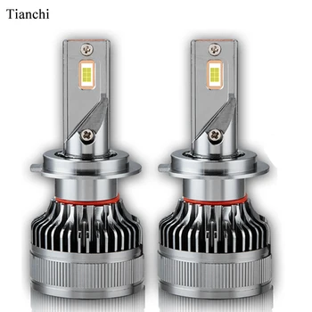 

H7 H4 H11 9005 9012 High brightness Led Car Headlight CSP Intelligent Decoding Anti-interference Led Headlight For Car And Truck