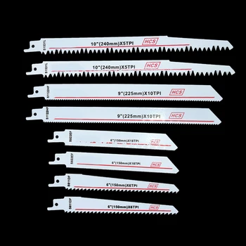 

8pcs Reciprocating Saw Cutters Electric Sawzall Hackzall Power Tools Accessories