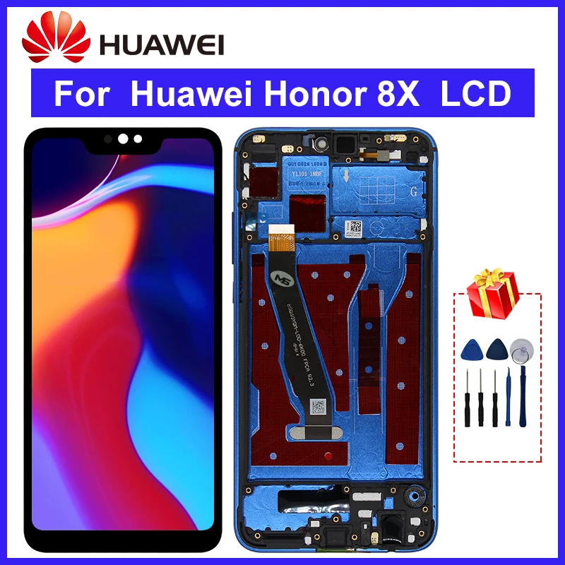 ЖК дисплей для Huawei Honor 8X сенсорный экран с дигитайзером в сборе запасные части