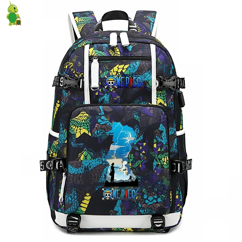 Mochila Аниме one piece Luffy рюкзак женский рюкзак школьные сумки для девочек-подростков мужской рюкзак для ноутбука большой рюкзак для путешествий - Цвет: 29