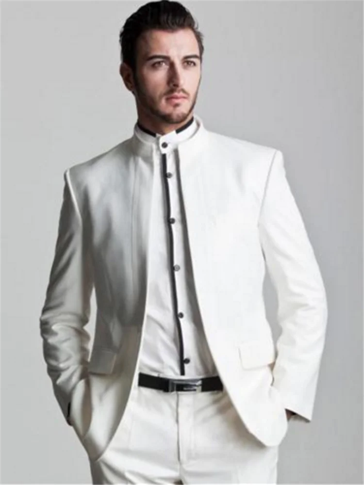 New Men’s Suit Smolking Noivo Terno Slim Fit Easculino Evening Suits For Men Suit Plus Size Leisure Masculino Best Man