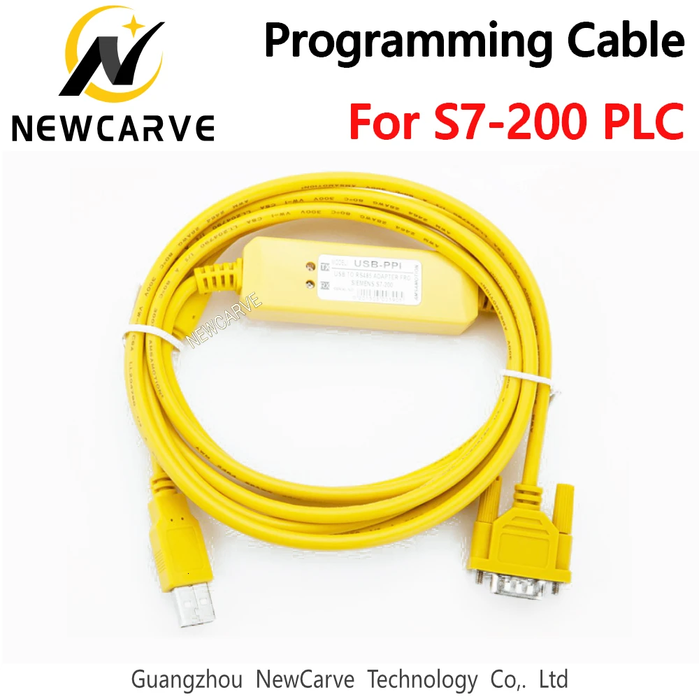 USB-PPI Кабель для программирования для S7-200 ПЛК кабель для загрузки USB к адаптеру RS485