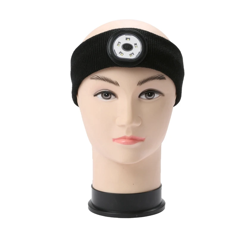 Wireless Bluetooth Headphone Sleep Headband Hat Smart Speaker Stereo Scarf Headset with Mic Soft Warm Sports Smart Cap