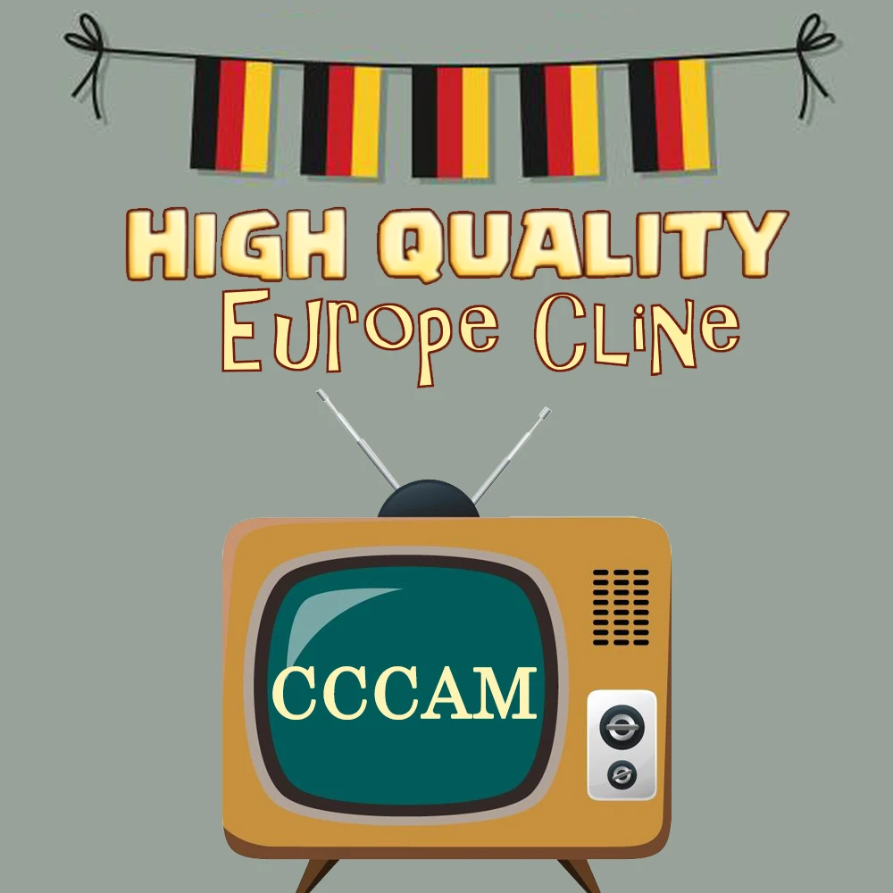 

8 Cccam ESPA A Clines For 1/2 Year Europe Satellite Receiver Oscam Germany Ccam Stable Server Spain cccam Portugal Poland HD