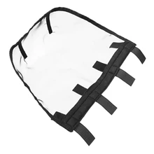 Лошади сетки маска для носа дышащая Съемная комаров доказательство Лошадь Маска для лица для верховой езды оборудование