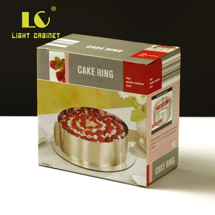 6- 8 inch 6-12 stainless steel retractable mousse ring circle cake ring adjustable retractable kitchen tools