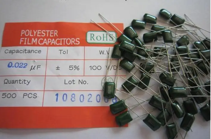 

280pcs 30values Polyester Film Capacitor Assorted Kit Assortment Set