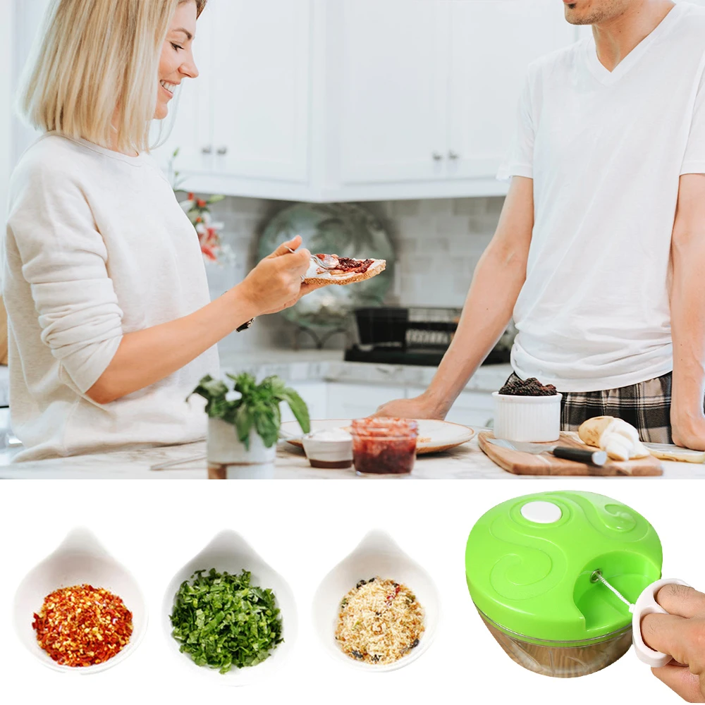 Ручной измельчитель ручной веревочный кухонный комбайн Овощной резак для салата многофункциональный измельчитель для бытовой кухни