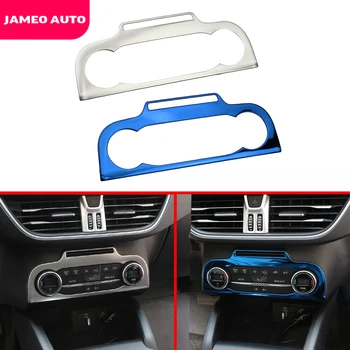 

Stainless Steel Car Air Conditioning Control Adjustment Knob Panel Decoration Cover Trim Sticker Fit for Ford Focus 2019 2020
