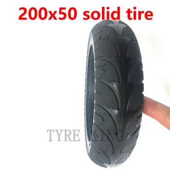 

Hing Quality 8 X 2'' 200X50 Solid Tire for Electric Gas Scooter Wheelchair Wheel 8 Inch Non-inflatable Tubeless Tyre