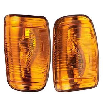 

1 pairs brand new Amber Durable Plastic 1675571 Car Door Wing Mirror Indicator Lens for Ford Transit MK8 2014 Onwards 1847389