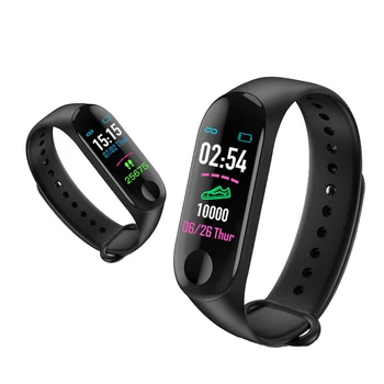 

M3 Plus Sports Fitness Smart Bracelet Blood Pressure & Heart Rate Monitor Smart Band Wristband