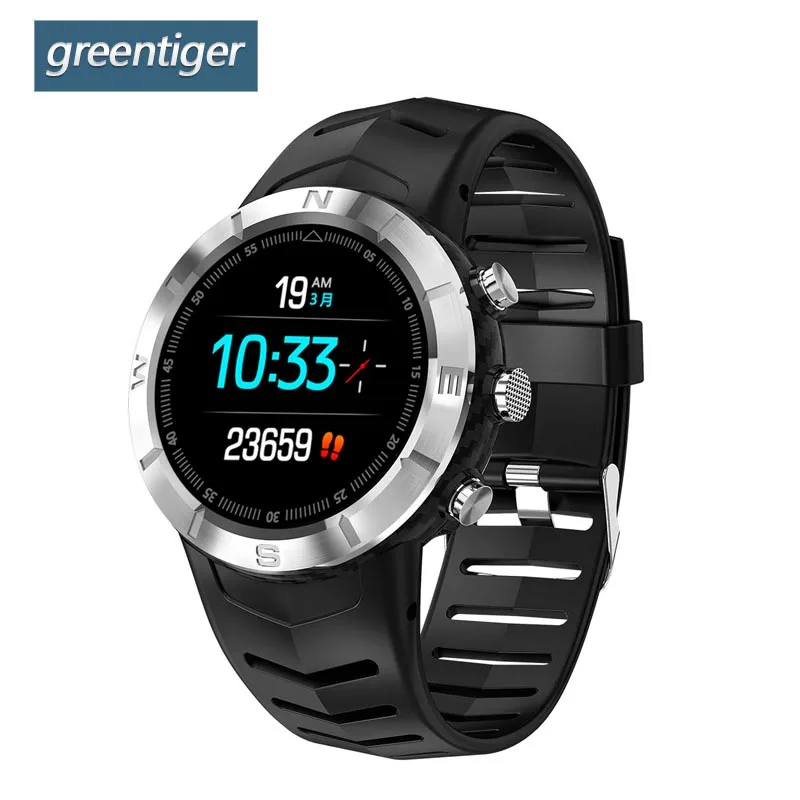

Greentiger DT08 Sport Smart Watch Fitness Tracker HRV Detection IP67 Waterproof Heart Rate Monitor Compass Smartwatch Men