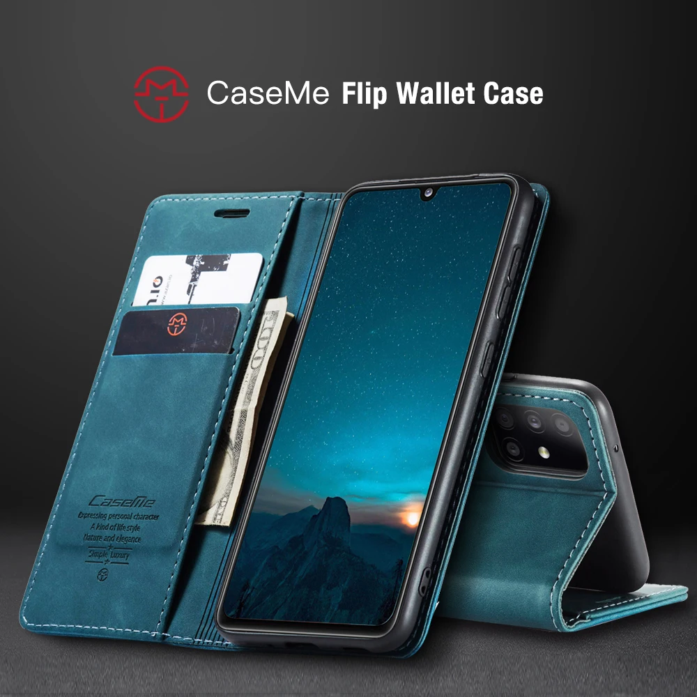 

Luxury Leather Magnetic Wallet Cover Case For Samsung Galaxy A31 A41A51 A71 A81 A91 A70 A50 A40 A30 A20 E S A10 M10 M20 M31 M21