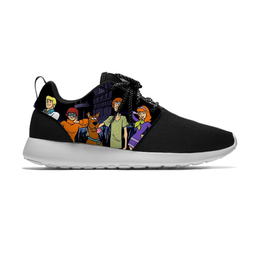 

Doo Scooby Anime Hot Funny Cool Sport Running Shoes Kids Cartoon Breathable Lightweight Sneakers Gift For boys girls Children