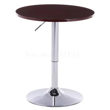 

High table bar table round simple cocktail table lifting small round table bar table bar chair