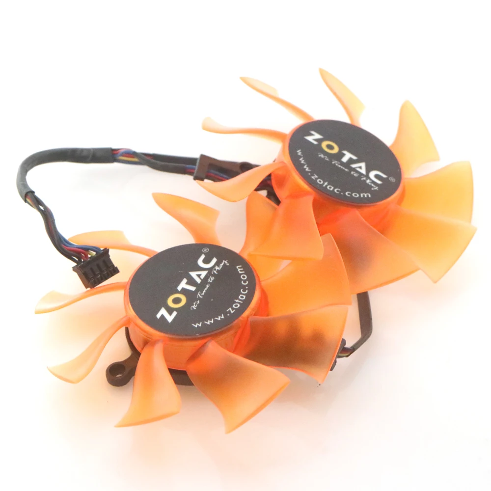 para Zotac Gtx6602gd5 Gtx670 Placa Gráfica Ventilador de Refrigeração 4pin Fd8015u12s 75 mm Dc12v 0.5amp Ventiladores e resfriadores - Imagem 5