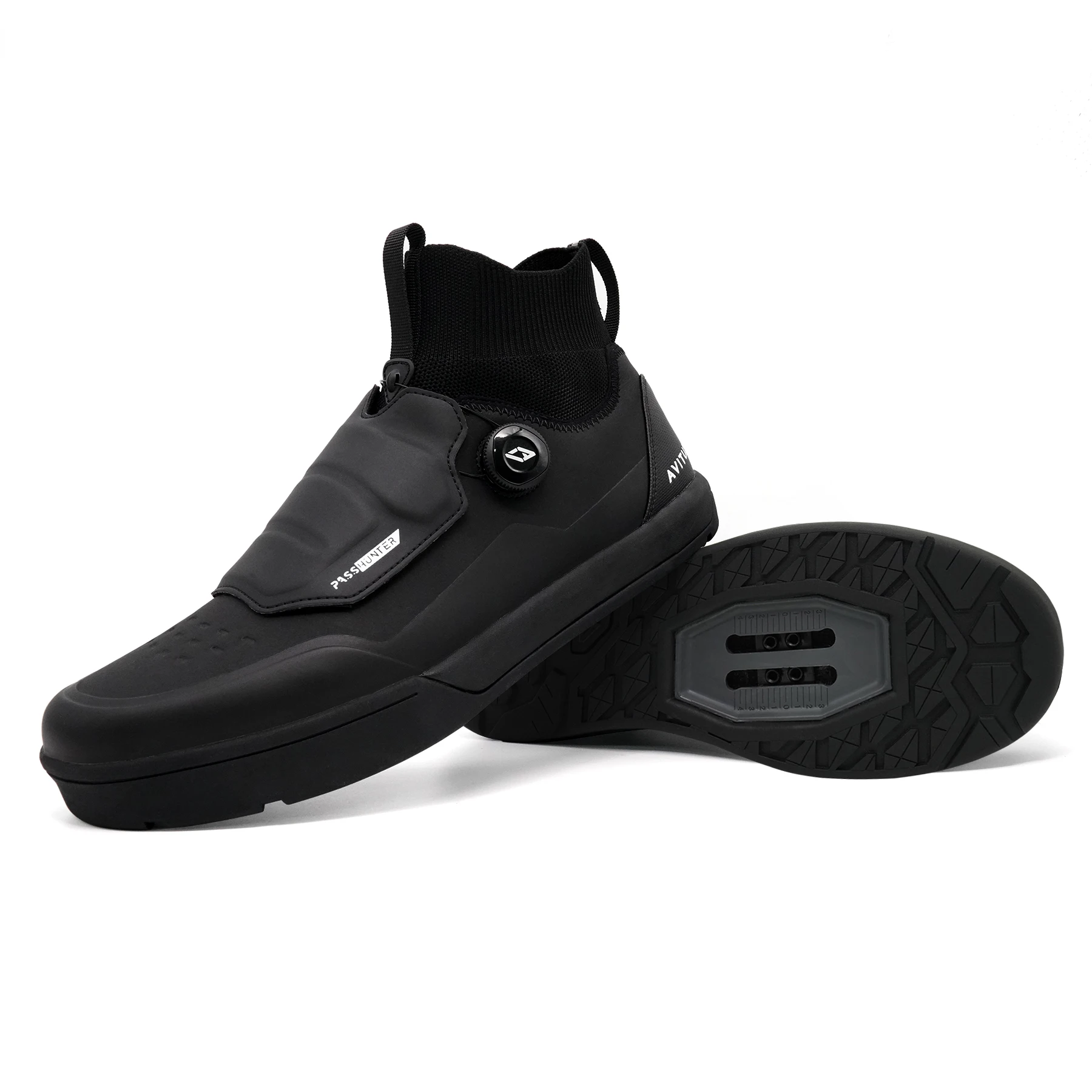 Avitus MTB Cycling Shoes For All Mountain Bike Flat Pedals Or SPD Cleat Compatible