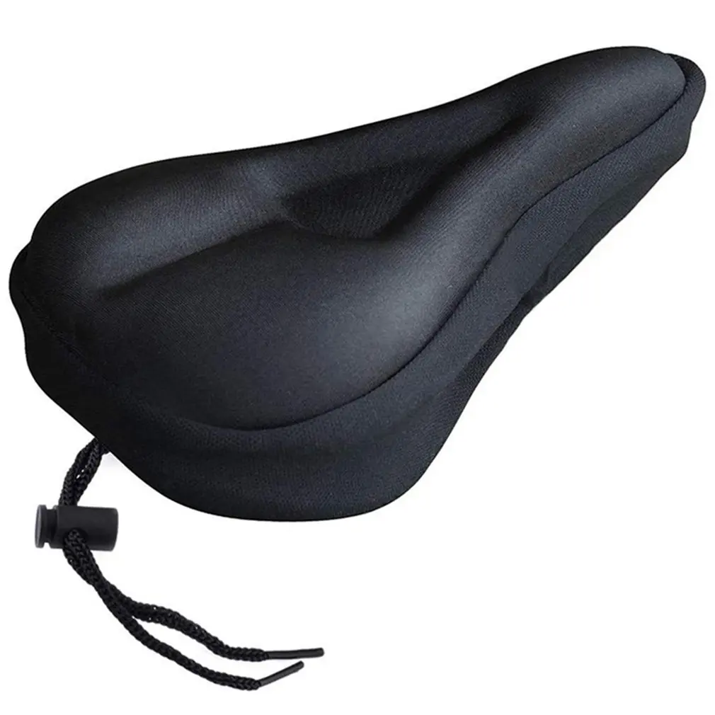 Bicycle Saddle Seat Cover MTB Mountain Bike Cycling Thickened Extra Comfort Ultra Soft Silicone 3D Gel Pad Cushion | Спорт и