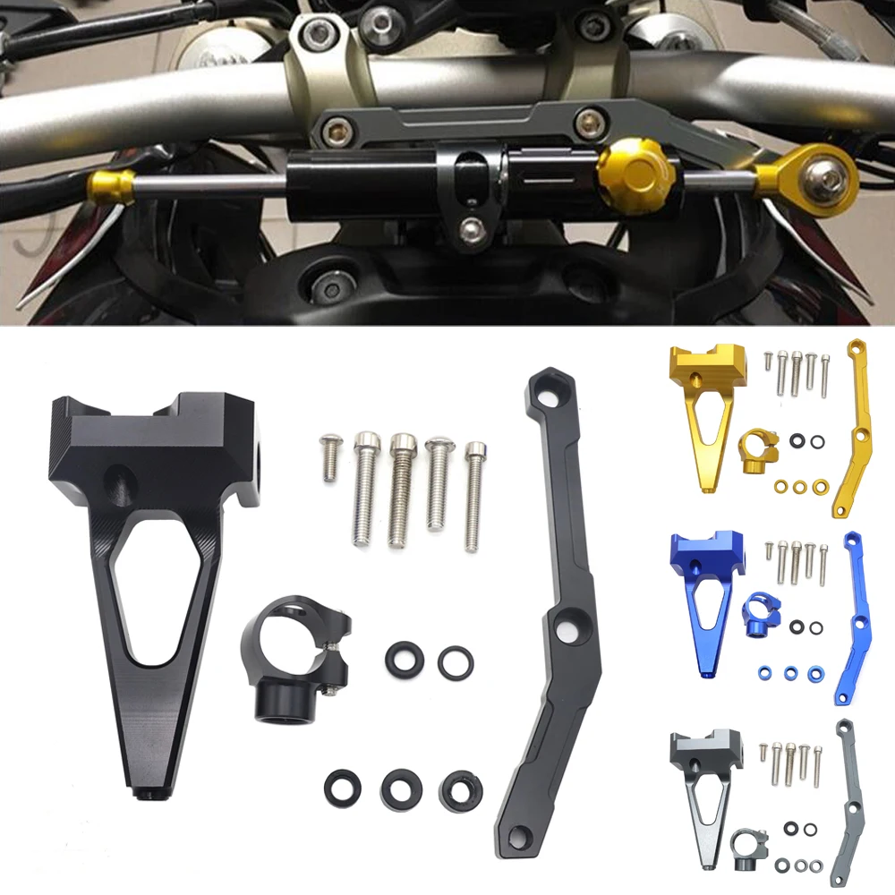 MT09 MT-09 полный набор рулевой демпфер Монтажный кронштейн комплект для YAMAHA MT-09 MT 09