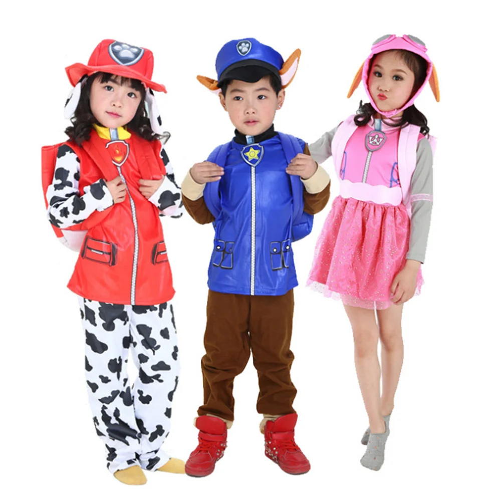Najtaniej Purim kostium imprezowy Cosplay Skye Marshall Chase kostium chłopcy dziewczęta Purim karnawałowa sukienka