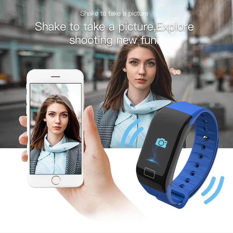 Lerbyee F1plus фитнес браслет напоминание о звонках Женский Смарт трекер монитор